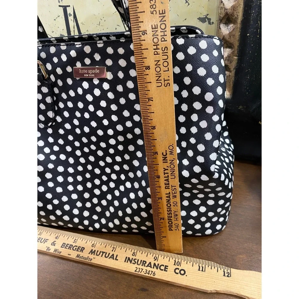 Kate‎ Spade Bag Laurel Way Evangelie Satchel Musical Dot Polka Dot Crossbody